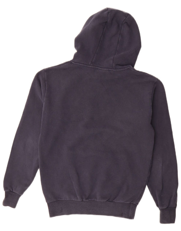 Ellesse Γυναικεία γραφικά υπερμεγέθη κουκούλα UK 8 Small Navy Blue Cotton