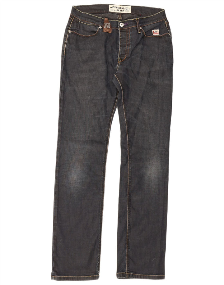 Roy Rogers Ανδρικό Slim Jeans W31 L32 Navy Blue Cotton