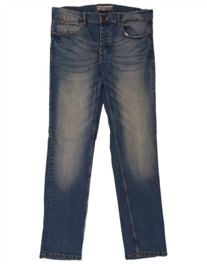 ΓΑΛΛΙΚΗ ΣΥΝΔΕΣΗ Γυναικείο Graphic Slim Jeans W32 L32 Μπλε Βαμβακερό