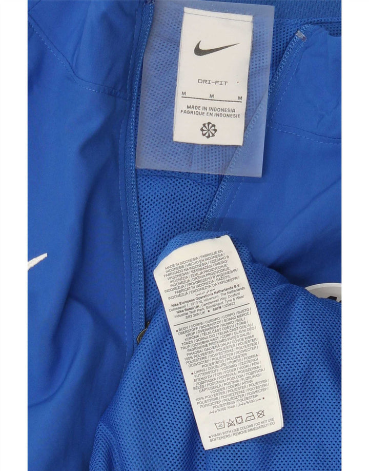Μπουφάν Nike Mens Dri Fit Graphic αθλητική φόρμα μεσαίου μπλε χρώματος