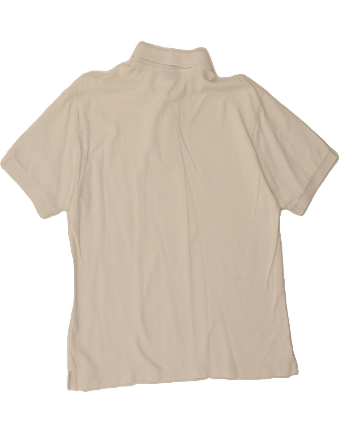 CHAMPION Mens Polo Shirt Medium White Cotton Vintage Champion and Second-Hand Champion from Messina Hembry 