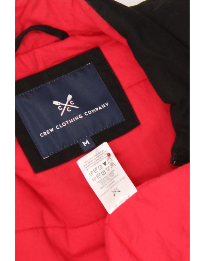 Crew Clothing Ανδρικά Gilet UK 38 Medium Black Cotton