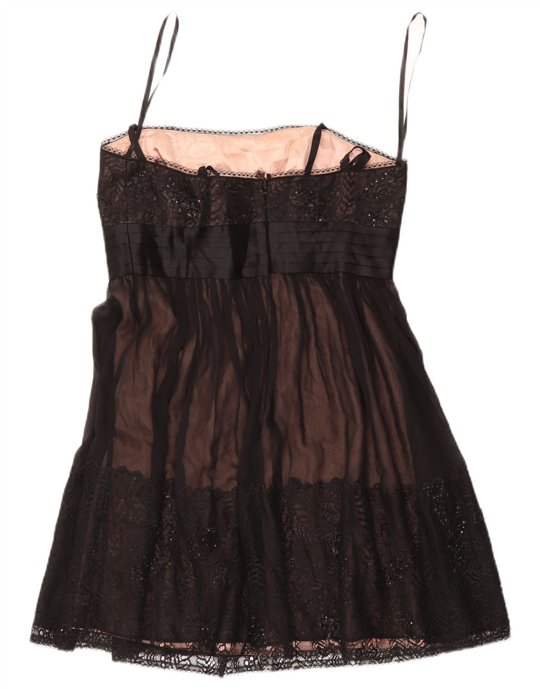 Γυναικείο κοντό φόρεμα BCBGMAXAZRIA UK 8 Small Black