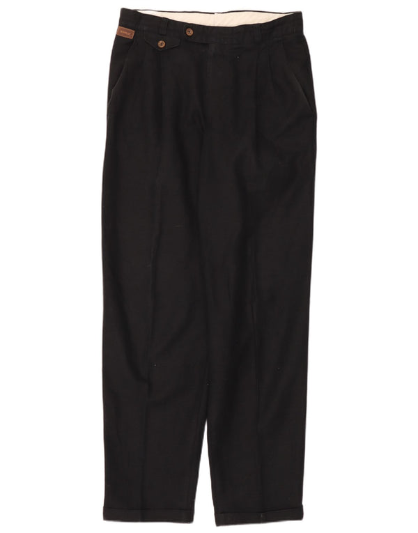 Vintage Ανδρικό παντελόνι Chino IT 50 Large W32 L32 Μαύρο λινό
