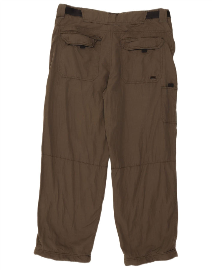 Marks & Spencer Ανδρικό Παντελόνι Μπλε Harbour Straight Cargo W36 L29 Khaki