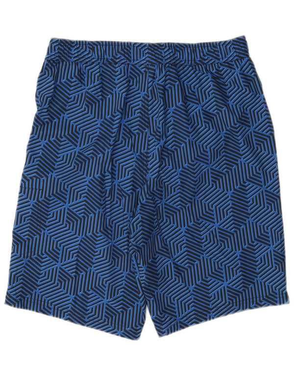 Mountain Warehouse Womens Swimming Shorts Small Blue Geometric Polyester