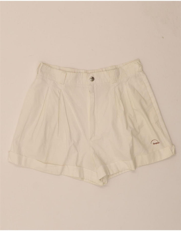 BOGNER Womens Chino Shorts W26 Small  White Vintage Bogner and Second-Hand Bogner from Messina Hembry 