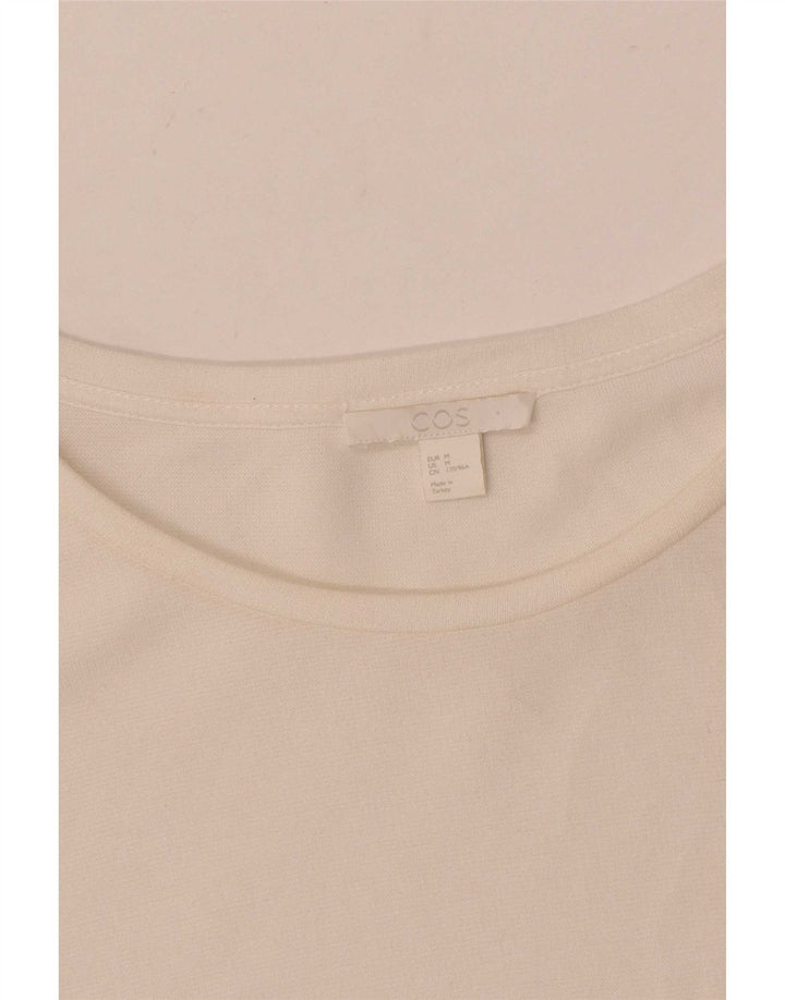Cos Γυναικεία Μπλούζα Oversized Top UK 14 Medium White
