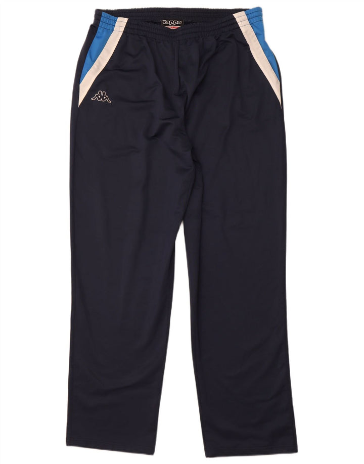Ανδρική αθλητική φόρμα KAPPA Παντελόνι 2XL Navy Blue Colorblock Polyester