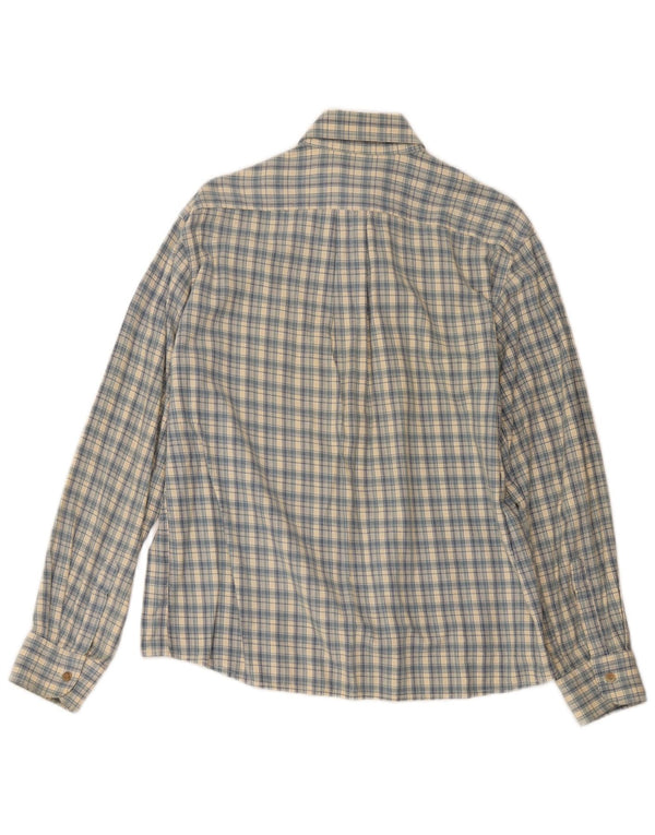 Slam Ανδρικό πουκάμισο Small Blue Check Cotton