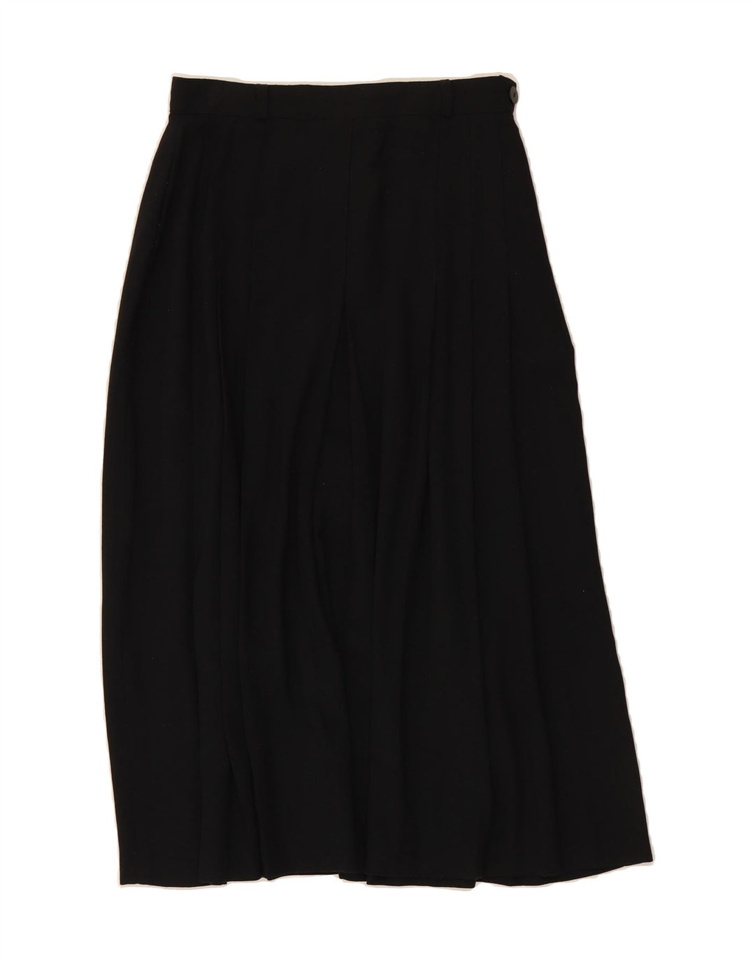 AFFINITY Womens Straight Skirt UK 14 Medium W28 Black Polyester Vintage Affinity and Second-Hand Affinity from Messina Hembry 