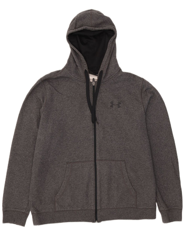 Ανδρικό πουλόβερ Under Armour Cold Gear Zip Hoodie XL Γκρι βαμβακερό