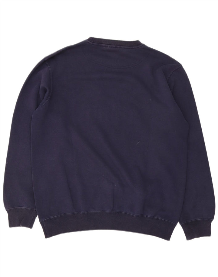 Ανδρικό γραφικό φούτερ Puma Jumper Small Navy Blue