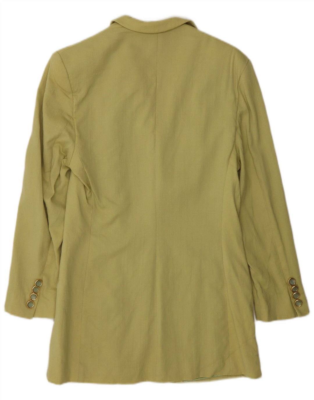 Vintage Γυναικείο Μπουφάν Blazer με 4 Κουμπιά IT 44 Medium Khaki Viscose