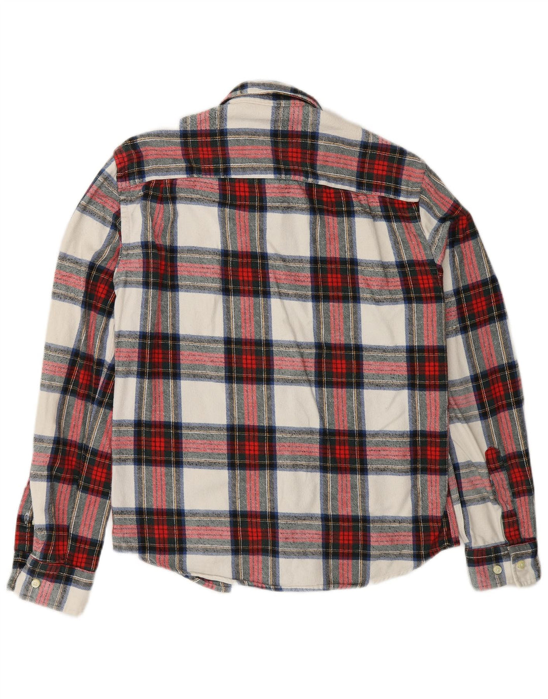 Jack Wills Ανδρικό φανελένιο πουκάμισο μικρό κόκκινο καρό βαμβακερό