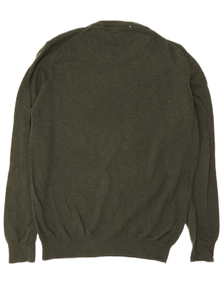 Ανδρικό πουλόβερ Harmont & Blaine Crew Neck Jumper Μεγάλο Πράσινο Πολυαμίδιο