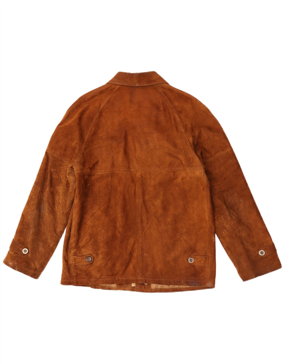 Vintage Ανδρικό Suede Jacket UK 38 Medium Brown