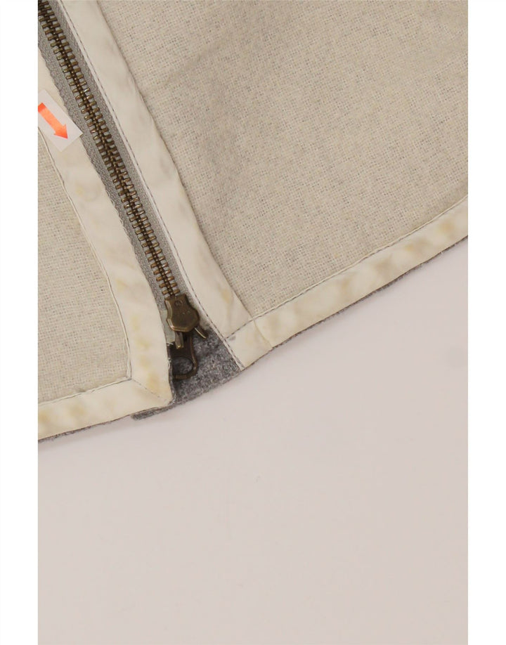 Tommy Hilfiger Γυναικείο πανωφόρι με κουκούλα UK 18 XL Γκρι μαλλί