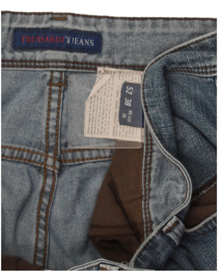 Ανδρικό τζιν Trussardi ίσιο W36 L34 Μπλε