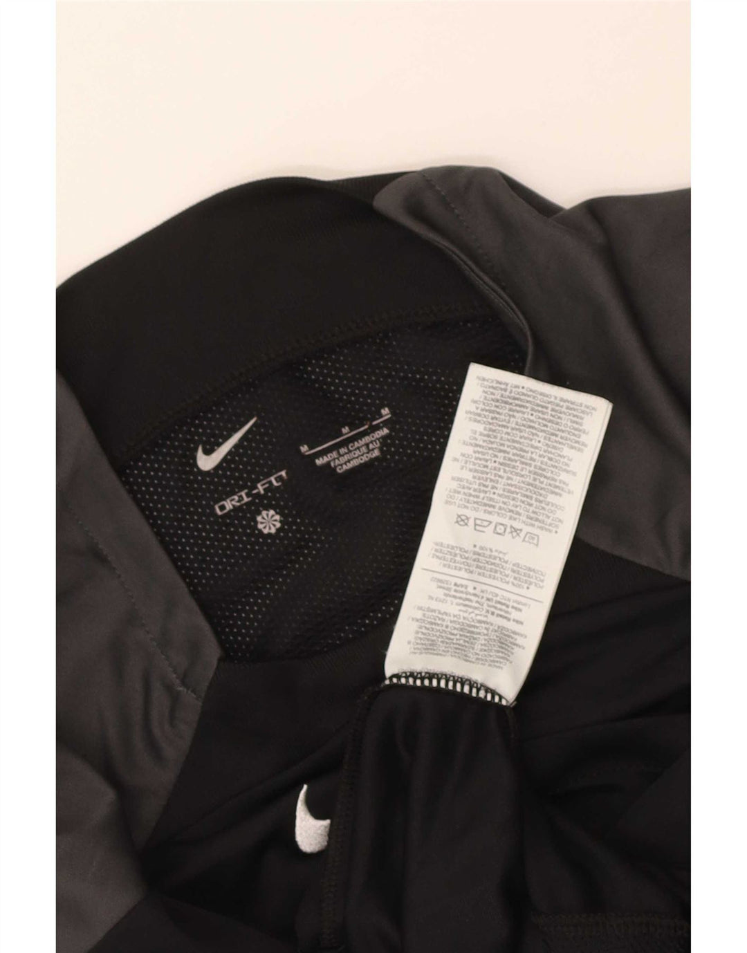 Ανδρικό T-Shirt Nike Dri Fit Τοπ μεσαίου μαύρου χρώματος πολυεστέρας