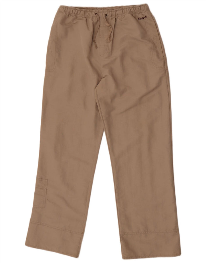 Reebok Γυναικεία φόρμα παντελόνι UK 12 Medium Beige Nylon