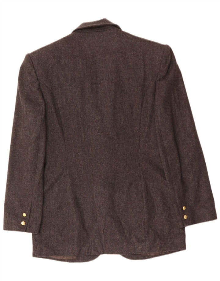 LES COPAINS Γυναικείο σακάκι 2 κουμπιών UK 14 Medium Grey
