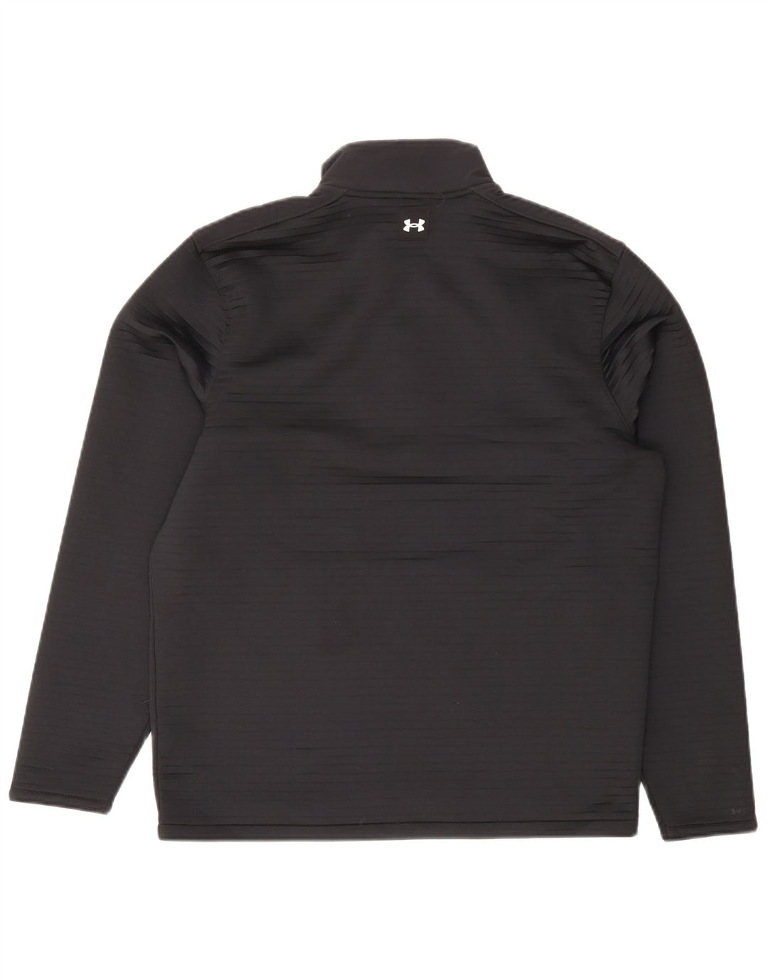 Ανδρικό φούτερ με φερμουάρ Under Armour, μεσαίο μαύρο πολυεστέρα