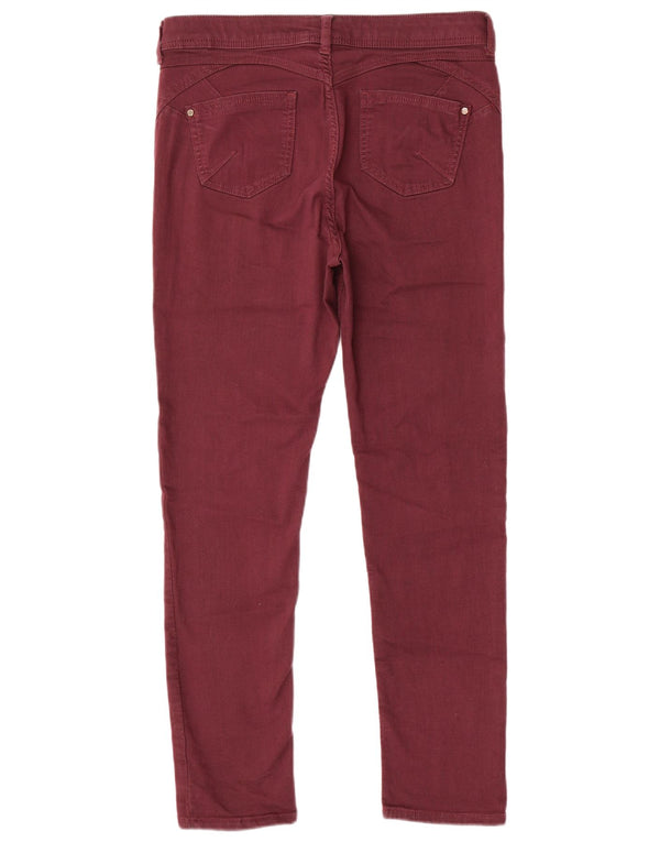 Marks & Spencer Women Per Una Jegging Jeans UK 14 Large W32 L29 Burgundy