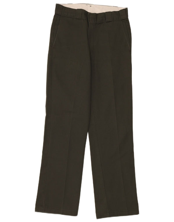 DICKIES Ανδρικό ίσιο παντελόνι Chino W29 L32 Χακί Πολυεστέρας