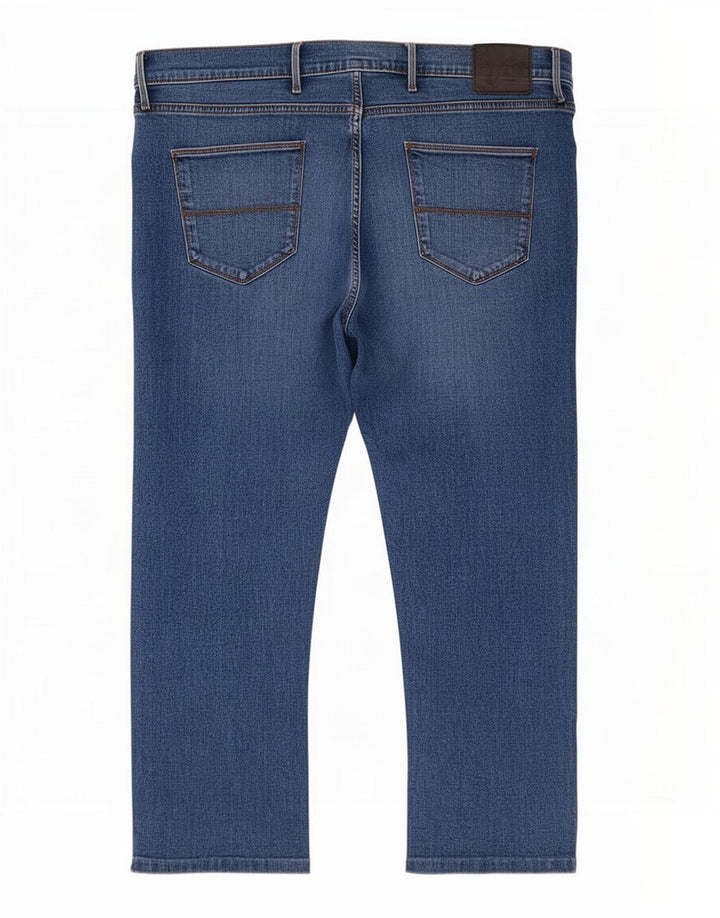 Marks & Spencer Ανδρικό Slim Jeans W38 L29 Μπλε βαμβακερό