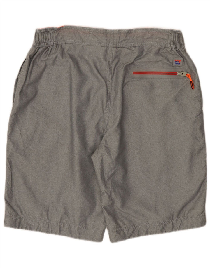 Ανδρικό γραφικό αθλητικό σορτς Superdry XL Grey Polyester