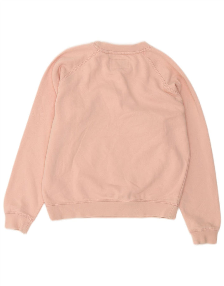 Jack Wills Γυναικεία γραφική μπλούζα μεγάλου μεγέθους Jumper UK 6 Small Pink