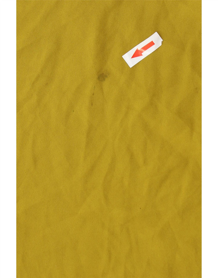 Topshop Womens Cami Top UK 10 Small Yellow Polyester