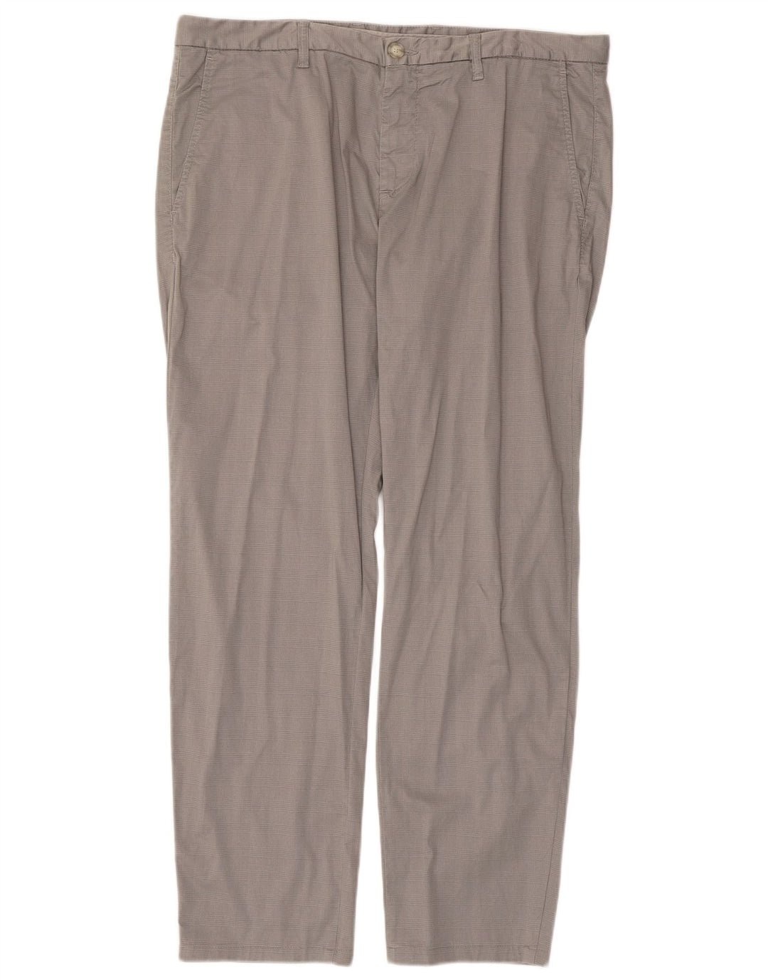 Trussardi Ανδρικό ίσιο παντελόνι Chino IT 52 XL W36 L29 Γκρι