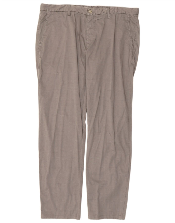 Trussardi Ανδρικό ίσιο παντελόνι Chino IT 52 XL W36 L29 Γκρι