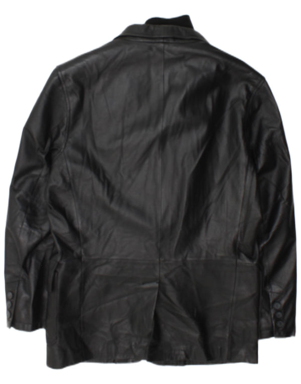 Ανδρικό Δερμάτινο Μπουφάν Conbipel IT 48 Medium Black Leather