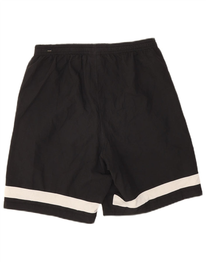 Ανδρικά γραφικά αθλητικά σορτς Nike Dri Fit, μεσαίου μαύρου χρώματος, πολυεστέρας