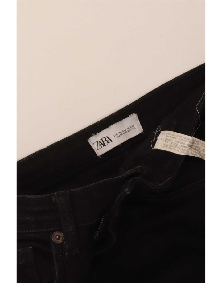 Zara Γυναικείο τζιν EU 38 Small W28 L31 Μαύρο βαμβακερό