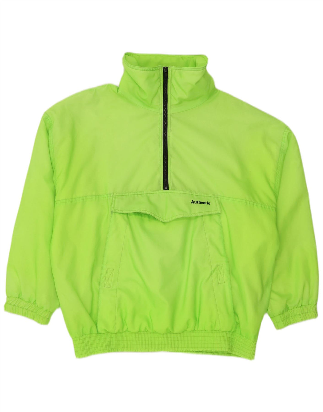 Αυθεντική ανδρική φόρμα Anorak Top Jacket UK 38 Medium Green Polyamide