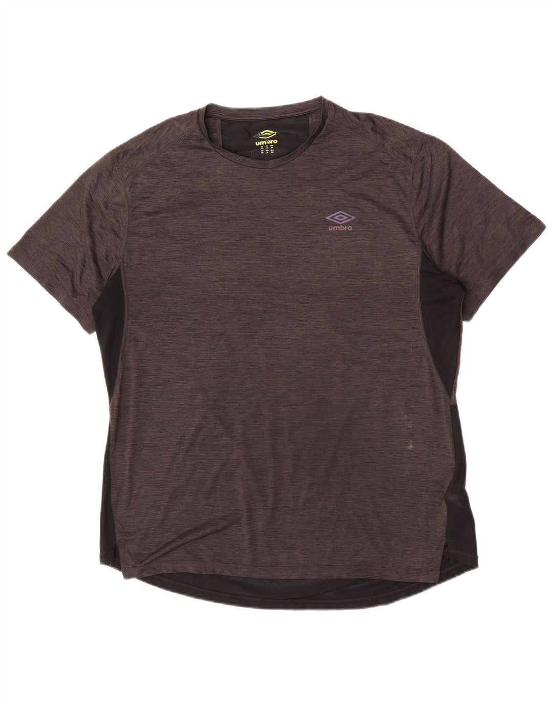 Ανδρικό T-Shirt Umbro Top 2XL Grey Colourblock Polyester