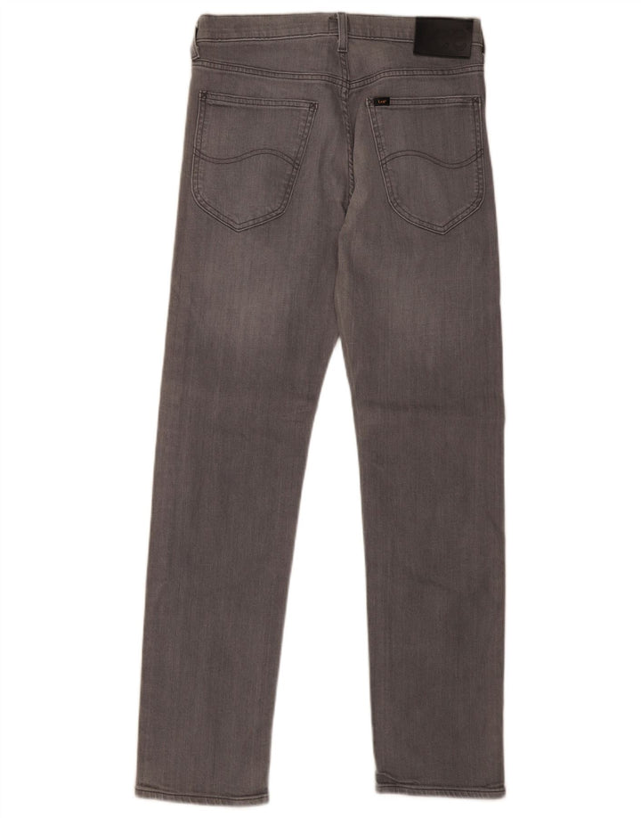 Lee Mens Daren Straight Jeans W31 L32 Γκρι βαμβακερό