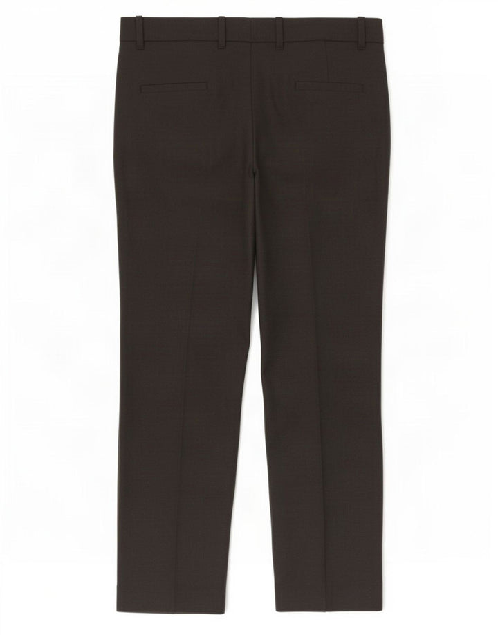 Zara Γυναικείο ίσιο παντελόνι Chino Medium W28 L28 Grey Polyester