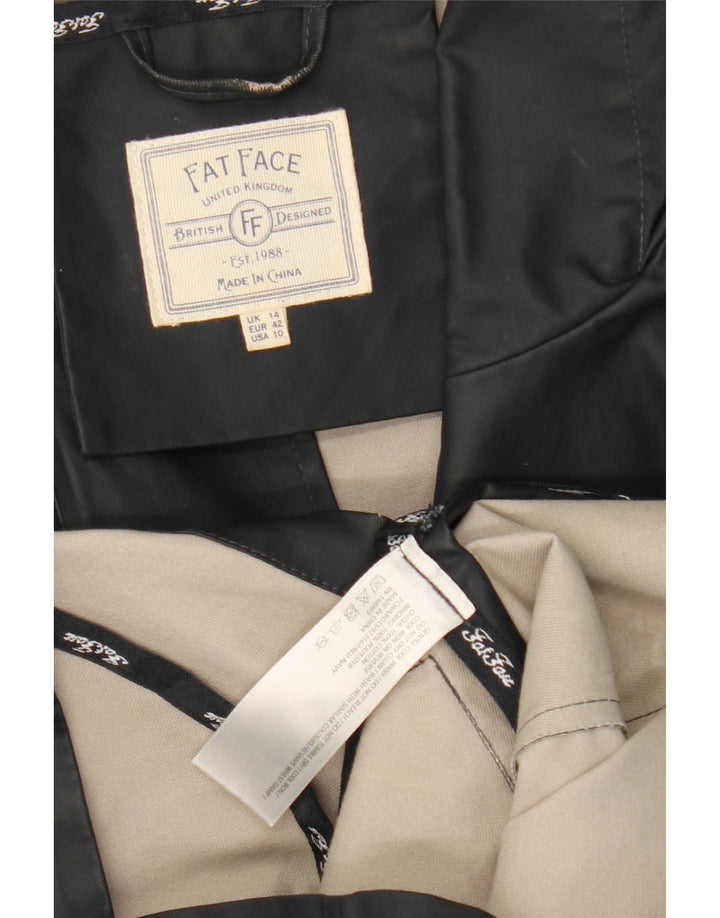 Fat Face Γυναικείο Αδιάβροχο UK 14 Large Navy Blue Polyester