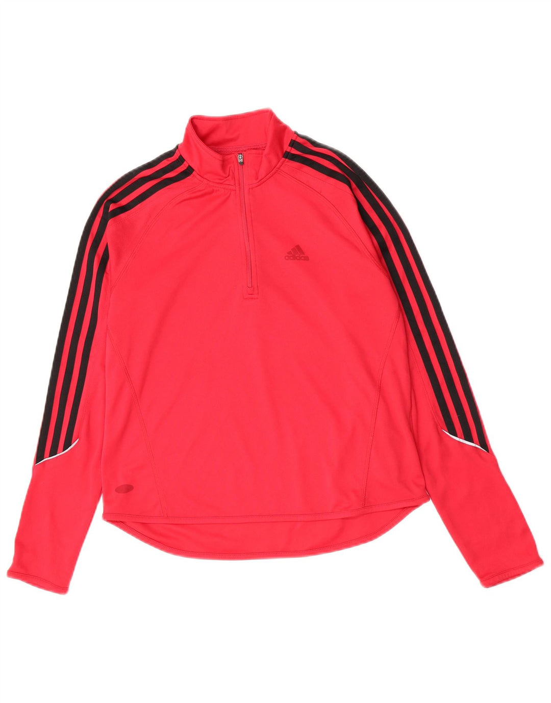 Γυναικεία φόρμα πουλόβερ με φερμουάρ Adidas Top 10 Small Pink Polyester