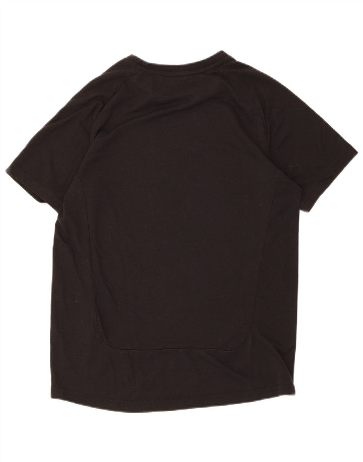 Puma Boys T-Shirt Top 13-14 Years Black Polyester