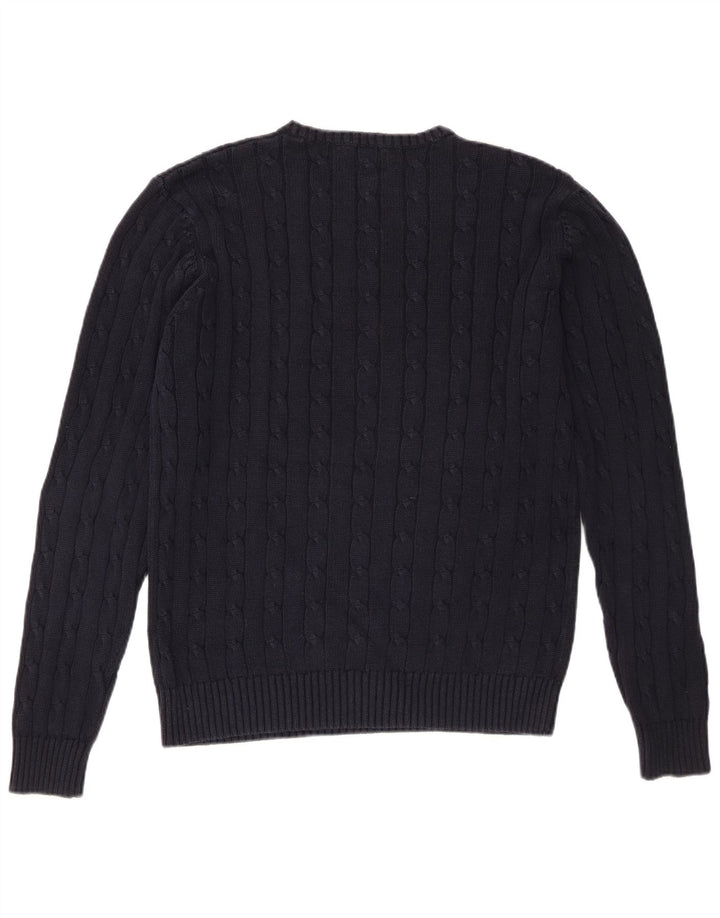 Ανδρικό πουλόβερ Marks & Spencer Blue Harbour Crew Neck Jumper Medium Navy Blue
