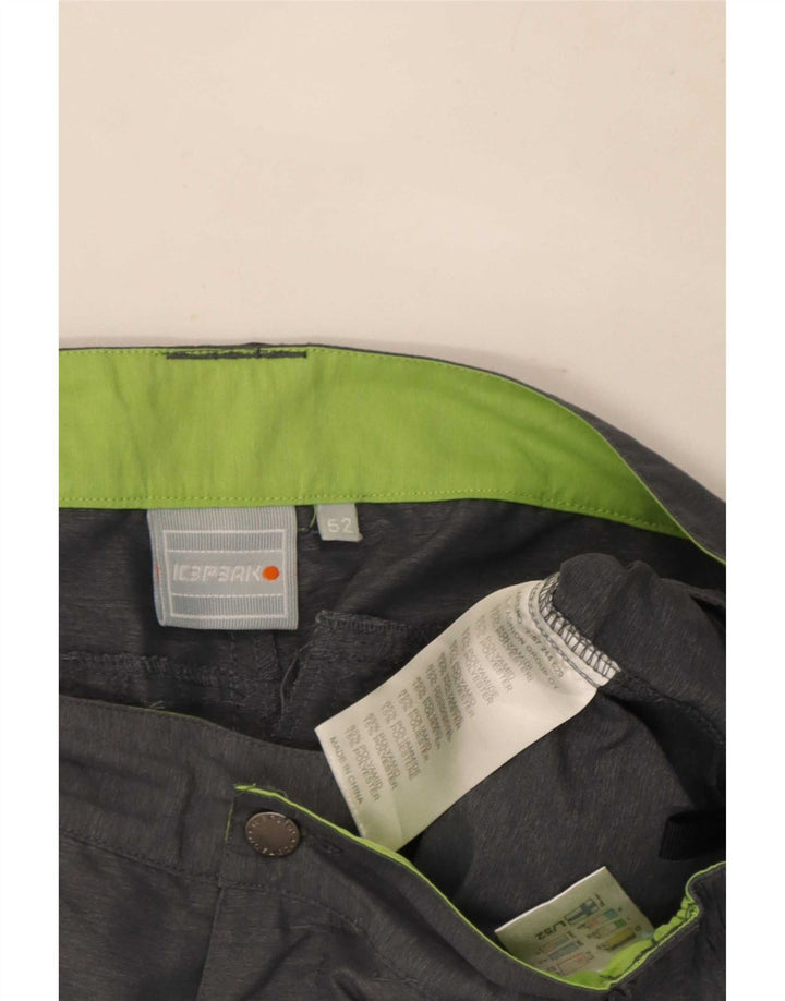 Icepeak Ανδρικό Σορτς Cargo IT 52 XL W36 Γκρι Πολυαμίδιο