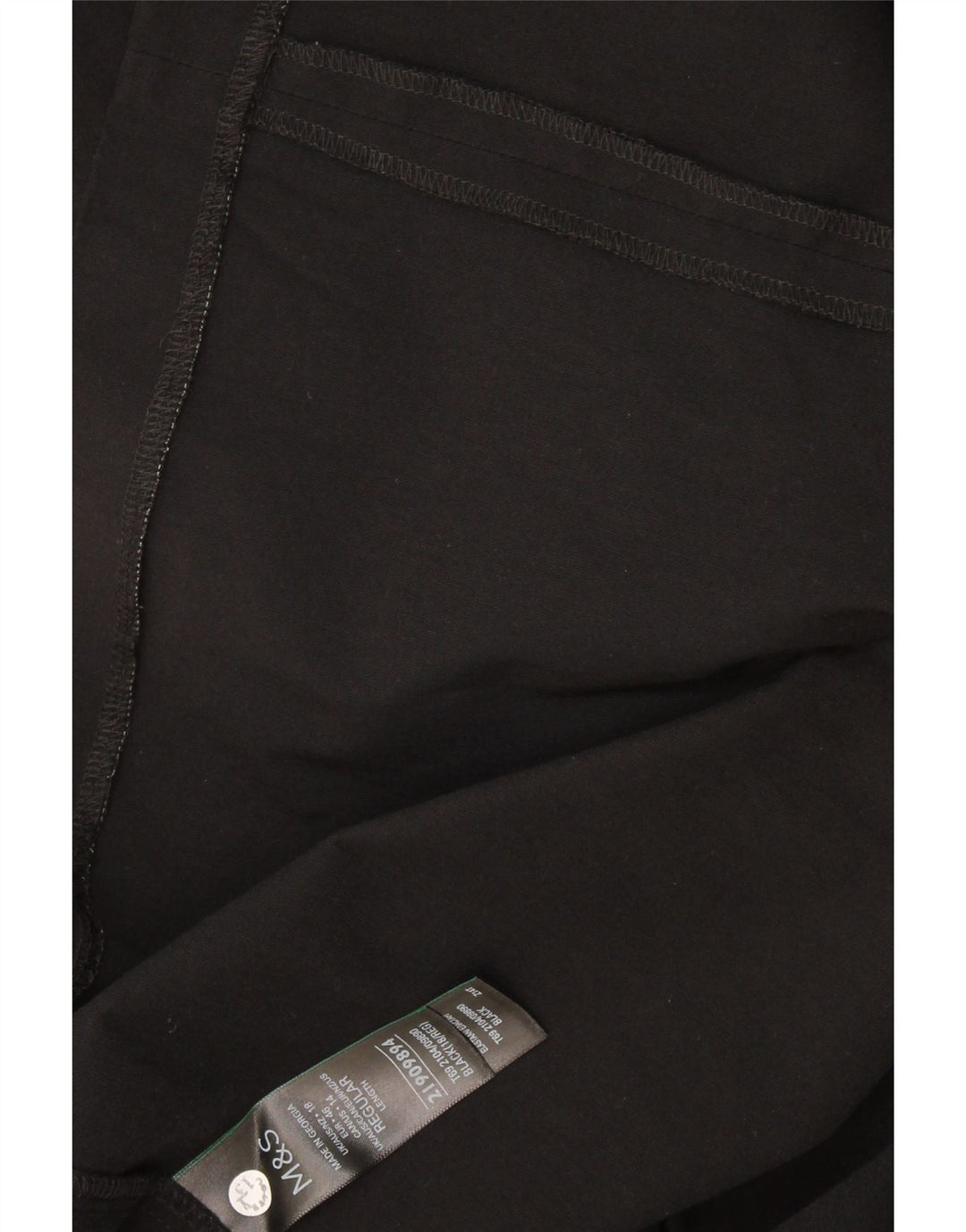 Marks & Spencer Γυναικείο Στράπλες Φόρεμα UK 18 XL Μαύρη βισκόζη