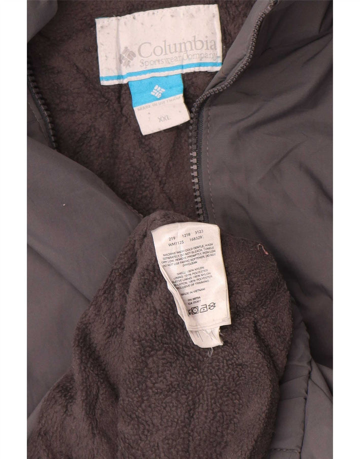 Ανδρικό τζάκετ Columbia Windbreaker UK 44 2XL Grey Nylon