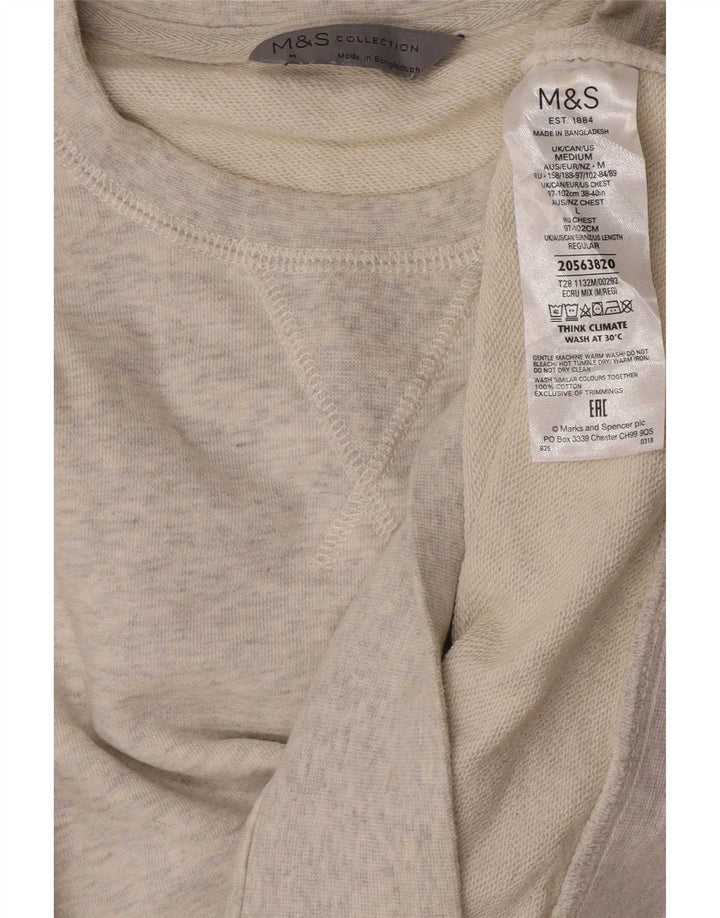 Ανδρική φούτερ Marks & Spencer, μεσαίο μπεζ, βαμβακερό